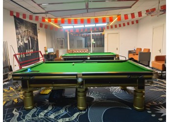 二手乔氏石库钢库黑八台球桌