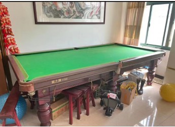 二手星牌10尺小斯诺克台球桌(3.2米）打黑八和斯诺克