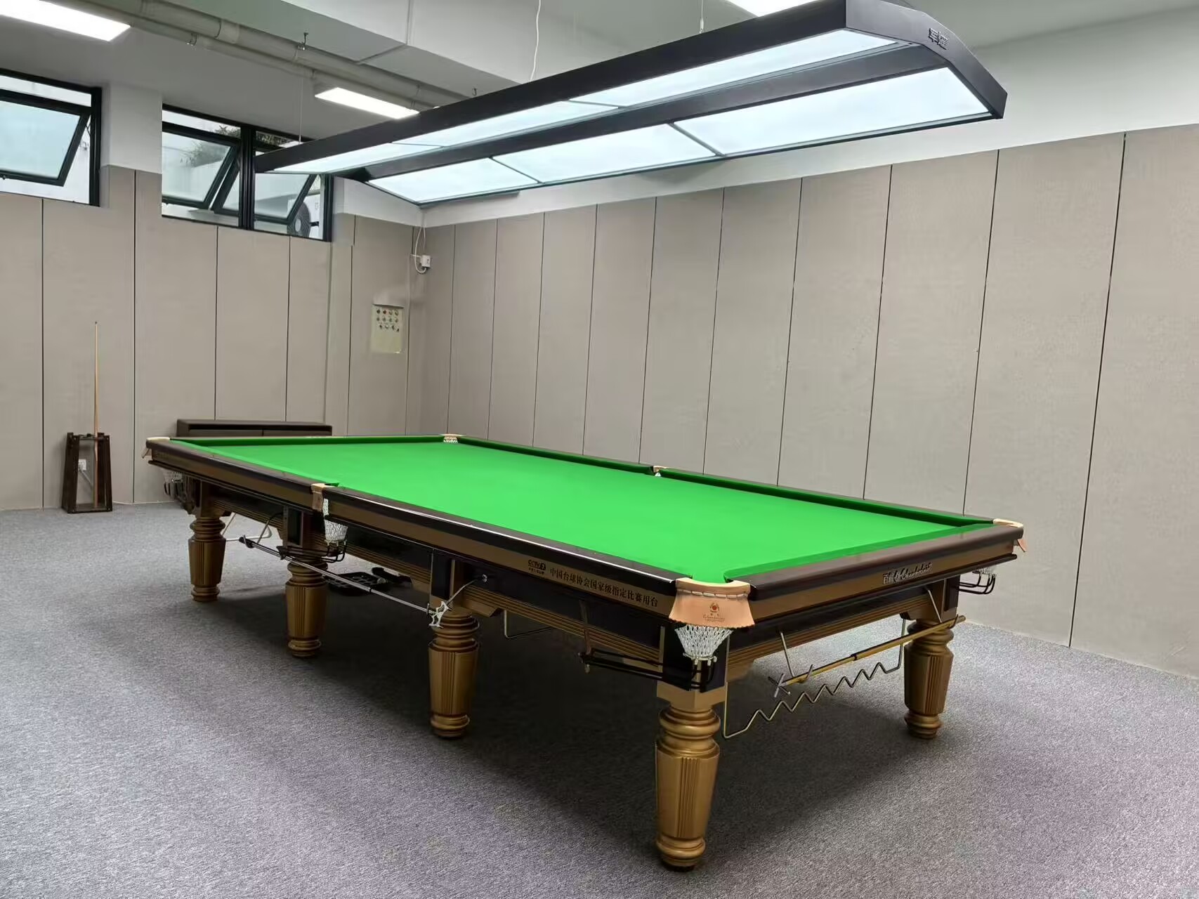 二手百能斯诺克台球桌 全新36800 别墅家用