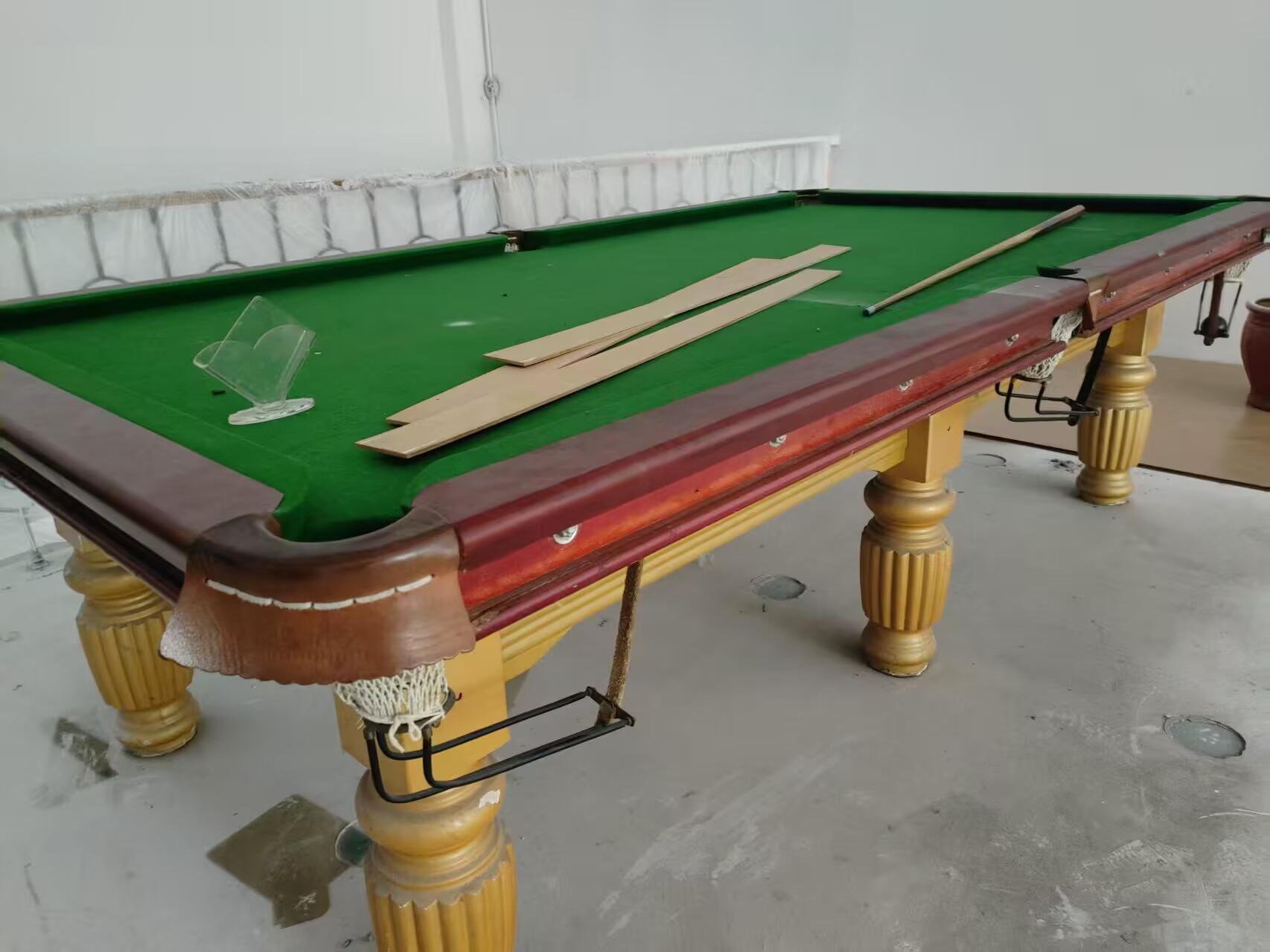 场地装修 处理一张国标二手黑八